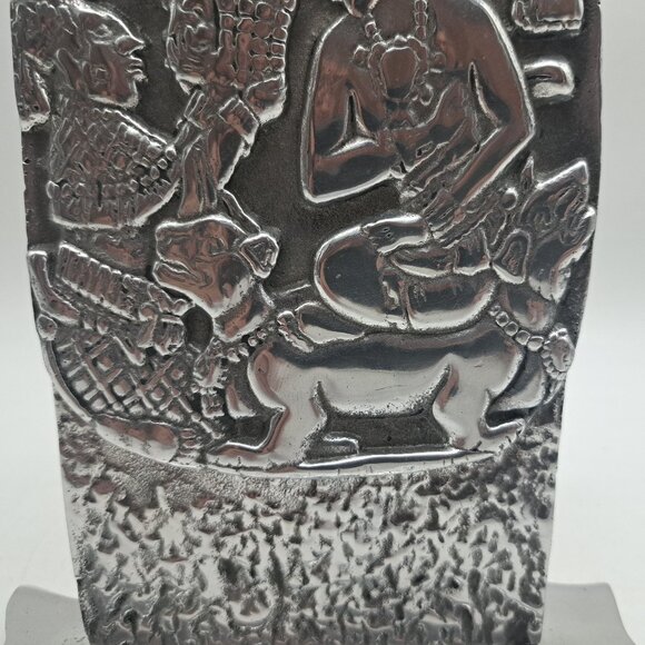 Mayan King Pakal of Palenque Aluminum Stand - Picture 10 of 11